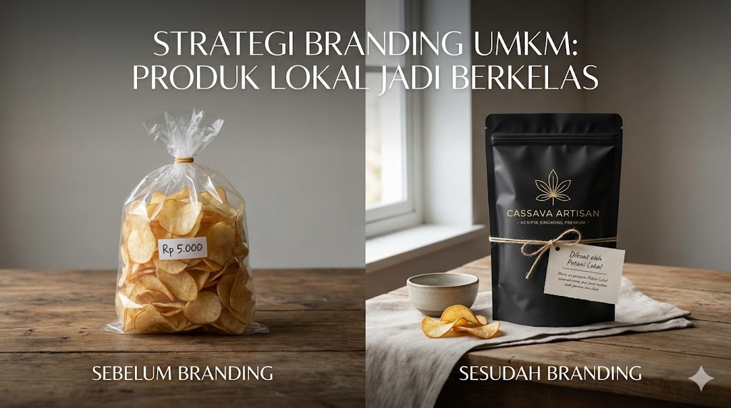 Read more about the article Strategi Branding UMKM: Sulap Produk Lokal Jadi Mewah & Berkelas